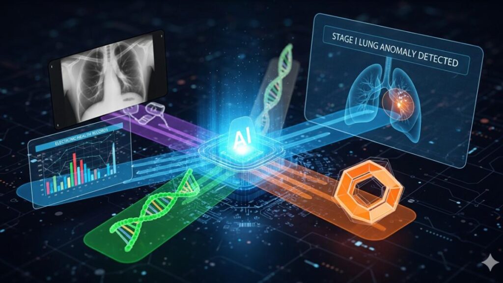 Multi-Modal AI Diagnoses Diseases Earlier: The Revolution of Integrated Healthcare Intelligence