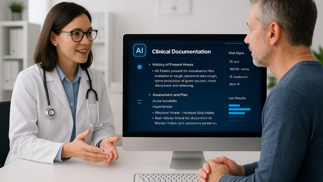 AI-Powered Clinical Notes Slash Documentation Time by 50%
