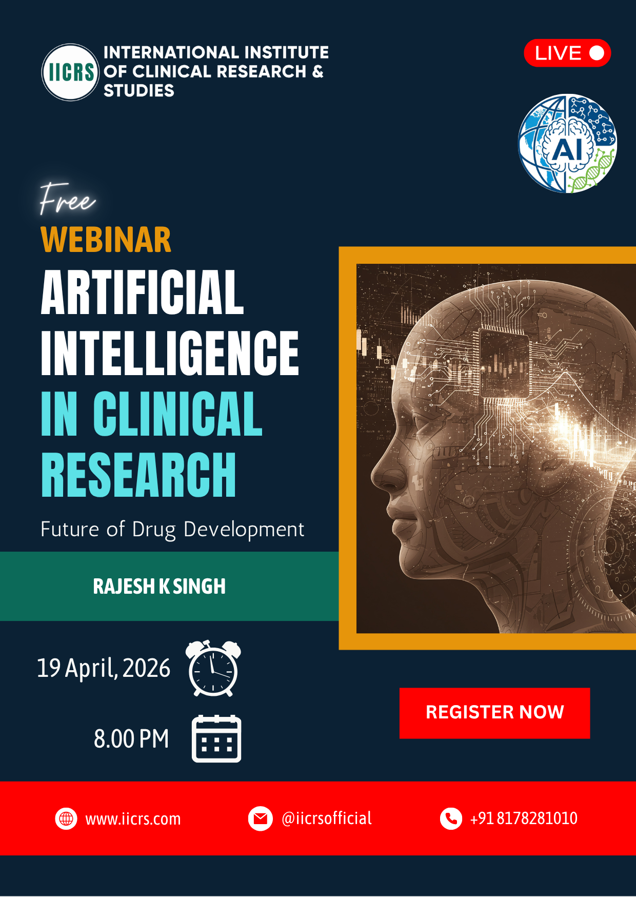 Webinar - International Institute of Clinical Research and Studies